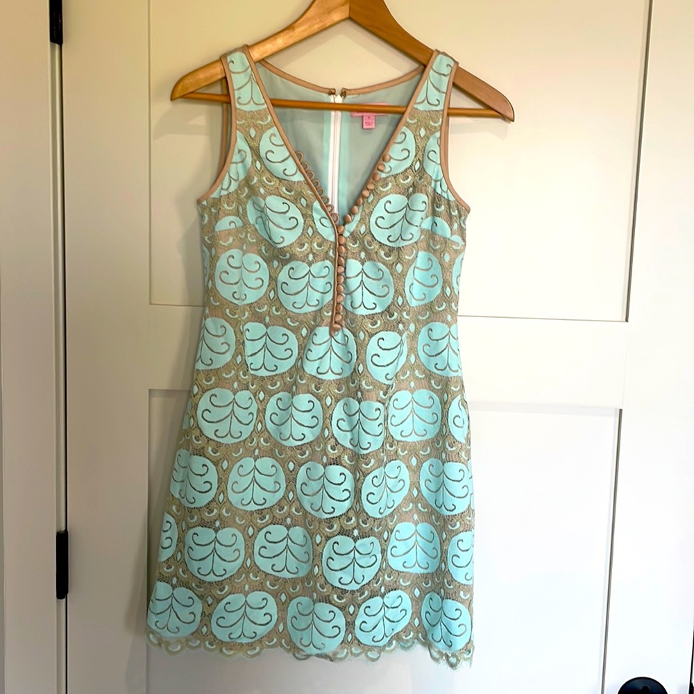 Lily Pulitzer Lace Dress, Size 2